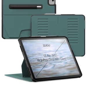 Zugu iPad 13 Case in Pine color